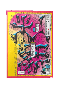 Dua Lipa 3D Sticker by Canek