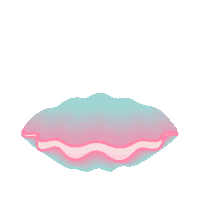 Pink Beach Sticker by WONDR