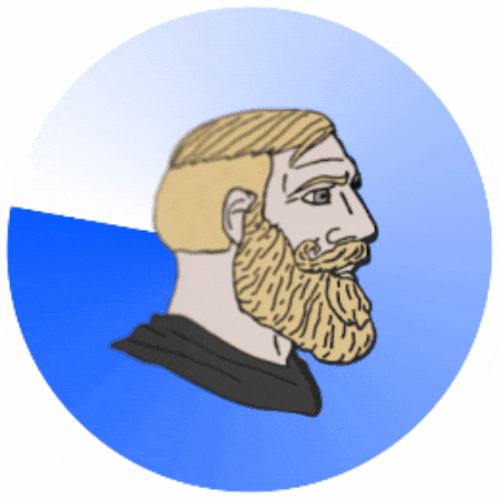 basedchadhq giphygifmaker meme crypto chad GIF