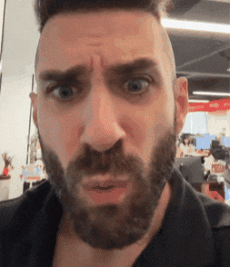 What Shocked GIF by MAGIC JOHN