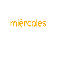 Miercoles Sticker by Biliteracy Now