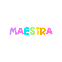 Maestra Sticker by Biliteracy Now