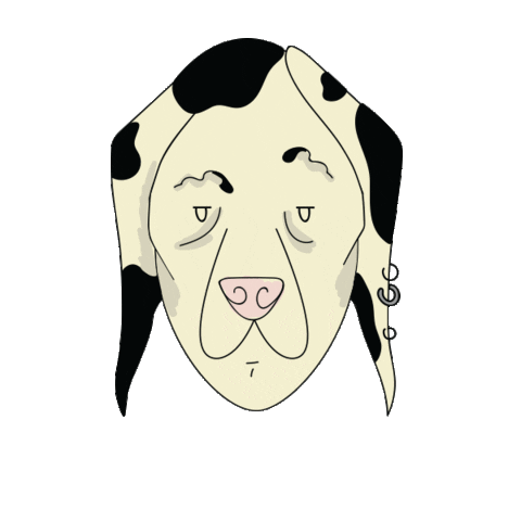 Dog Design Sticker by vslpu_studio