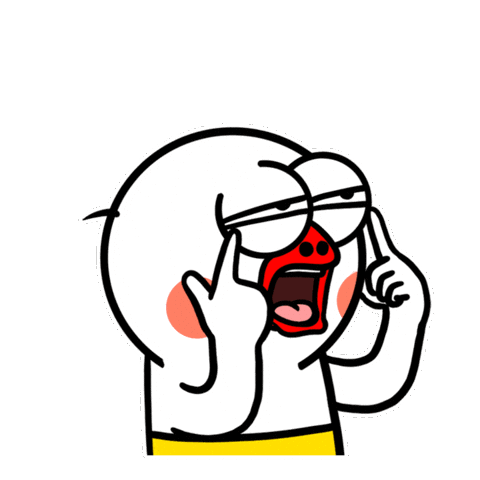 Crybaby Crying Sticker by kwaesam