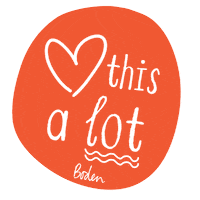 boden clothing love Sticker