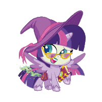 Twilight Sparkle Halloween Sticker by My Little Pony