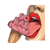 Ice Icecream Sticker by Buckstar Original