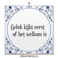 Nl Wijsheid Sticker by Tegelspreuken.nl