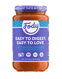 FODYFOODS gut digestion ibs guthealth Sticker