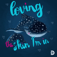 Skin Care Love GIF by Shark Week