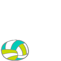 Baton Rouge Volleyball Sticker by BREC Parks