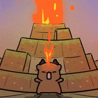 Chicken Reindeer GIF