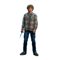 Percy Jackson Lightning Sticker by Disney+