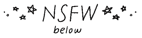 Content Warning Sticker by Lisa Vertudaches