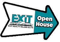 EXITRealtyIslandElite real estate arrow realtor realty Sticker