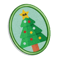 Christmas Tree Sticker by GO Transit