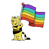 Cat Gay Sticker