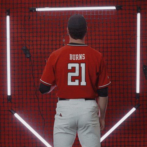 Jackson Burns GIF by Texas Tech Baseball