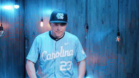 University Of North Carolina Baseball GIF by UNC Tar Heels