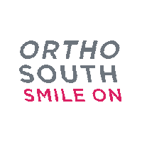 Orthosouth smile on ortho south Sticker