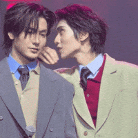 Gay Whispering GIF