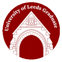 Leeds University Graduation Sticker by University of Leeds
