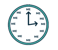Self Care Clock Sticker by Hai Philippines