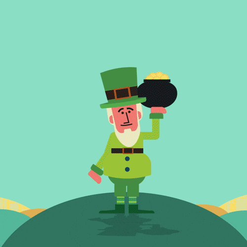 St Patricks Day Celebration GIF by Roddy London Motion