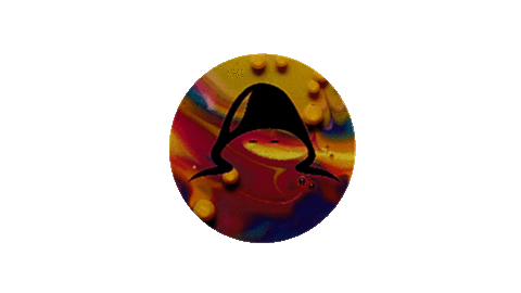 logo painting Sticker by Global Records