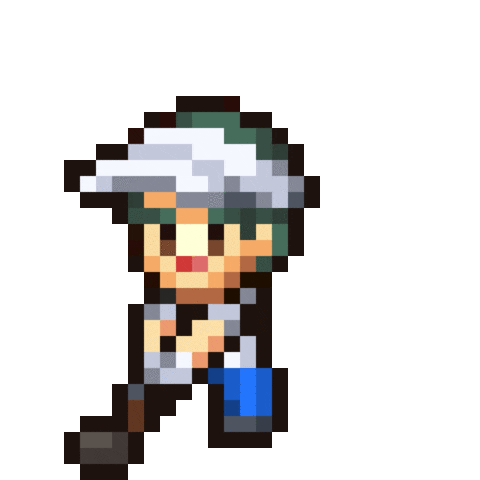 Golf 8Bit Sticker