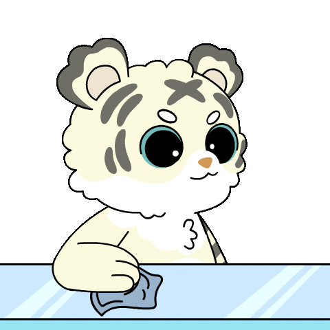 Bitcoin Tiger Sticker by Ordinary Frends