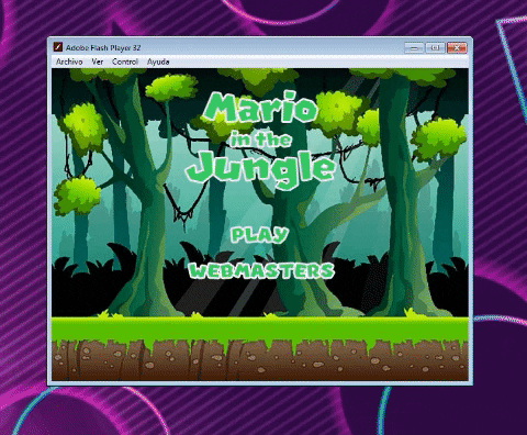downloadhoy giphygifmaker descargar juegos mario in the jungle GIF