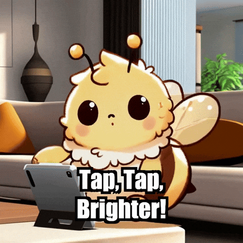 Technology Tap GIF by Beelightened