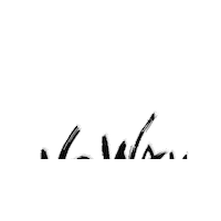 Noway Sticker by Vollmaringer Musikanten