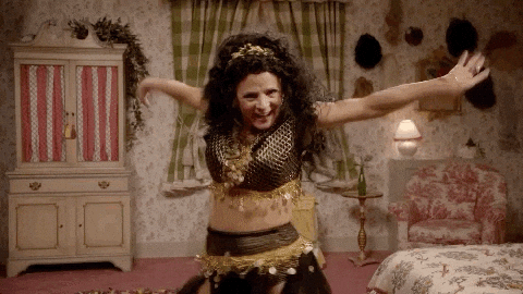 Amy Sedaris Dancing GIF by truTV’s At Home with Amy Sedaris