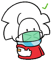 Mask Yes Sticker by Ai and Aiko