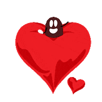 GandourLebanon love heart valentine tarboosh Sticker