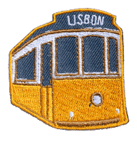 europaruntse lisboa lisbon railway interrail Sticker