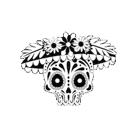 La Catrina Rip Sticker by La Catrina MEXICO ®