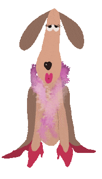 Dog Kiss Sticker