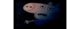 Sad Peppa Pig Sticker
