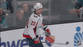 Excited Washington Capitals GIF by NHL