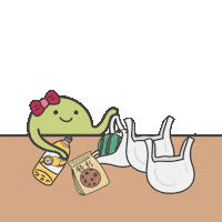 度菇13咦的茶水間 Sticker