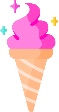 ice cream 80s Sticker by Matt Crump