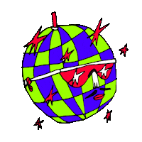Dance Disco Sticker