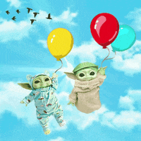 Flying Star Wars GIF