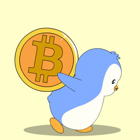 Crypto Penguin GIF by Pudgy Memez