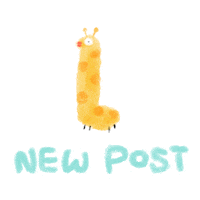 New Post Jump Sticker