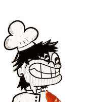 Gigglycook pizza cook giggly gigglycook Sticker