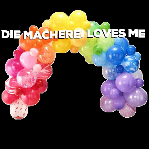 Die_Macherei giphygifmaker love party rainbow GIF